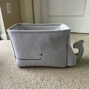 Large whale storage basket